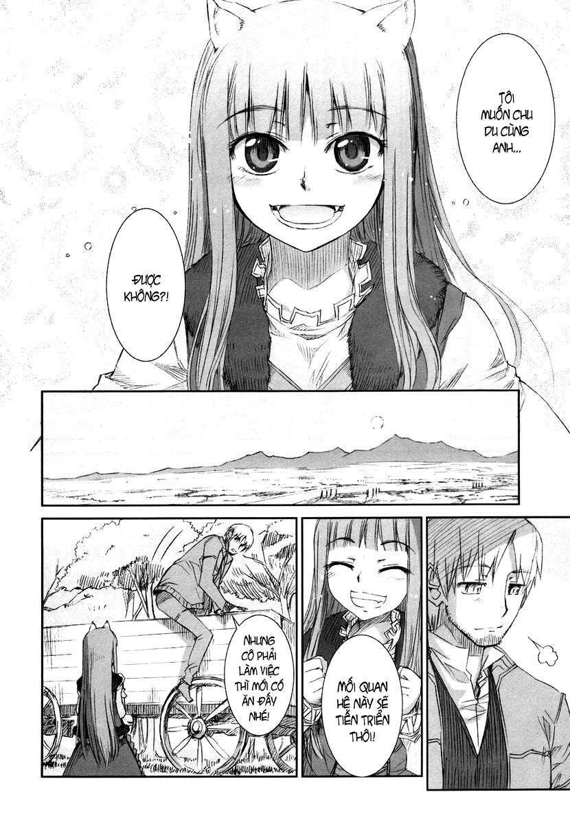 Ookami to Koushinryou: Chapter 2