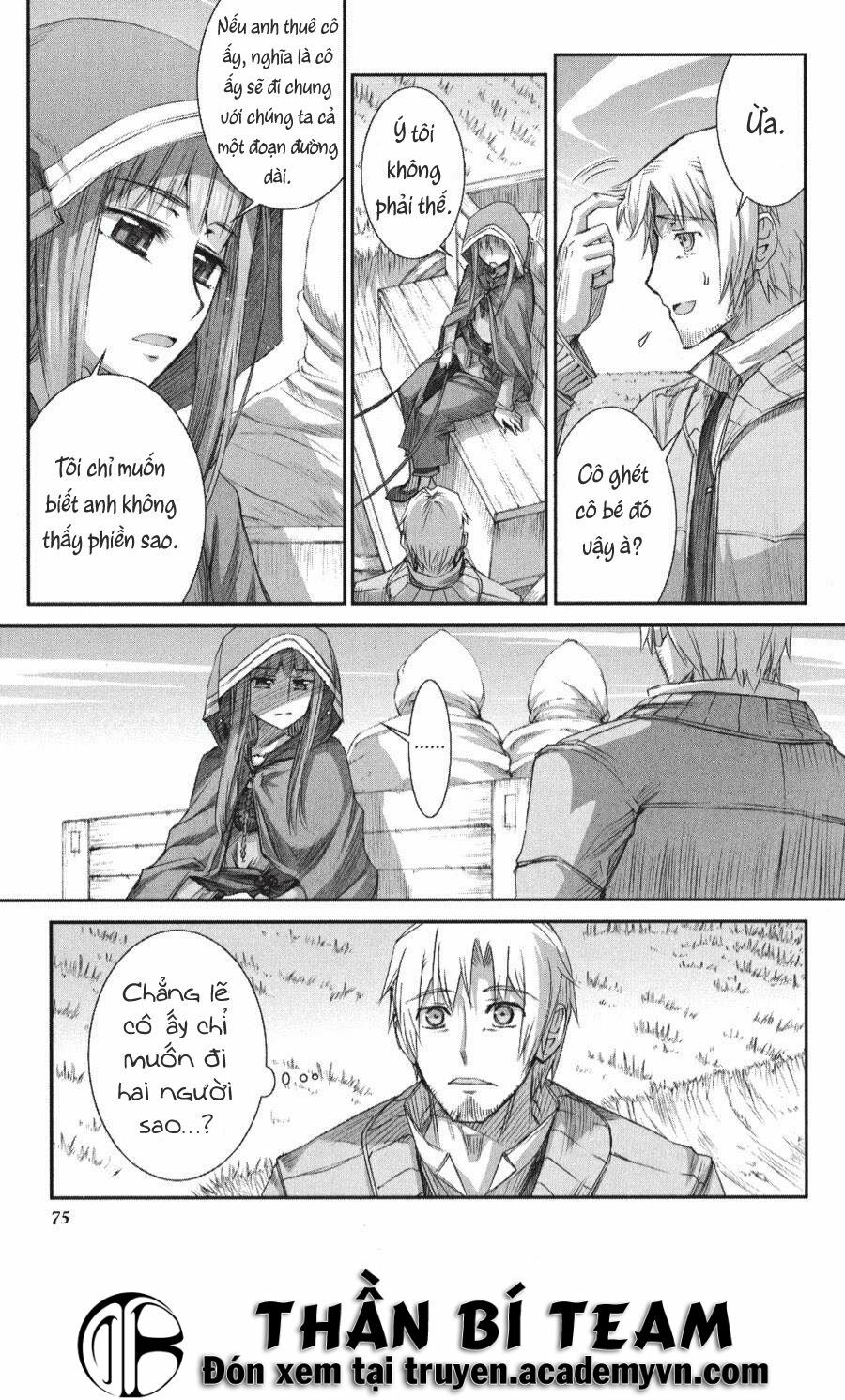 Ookami to Koushinryou: Chapter 21