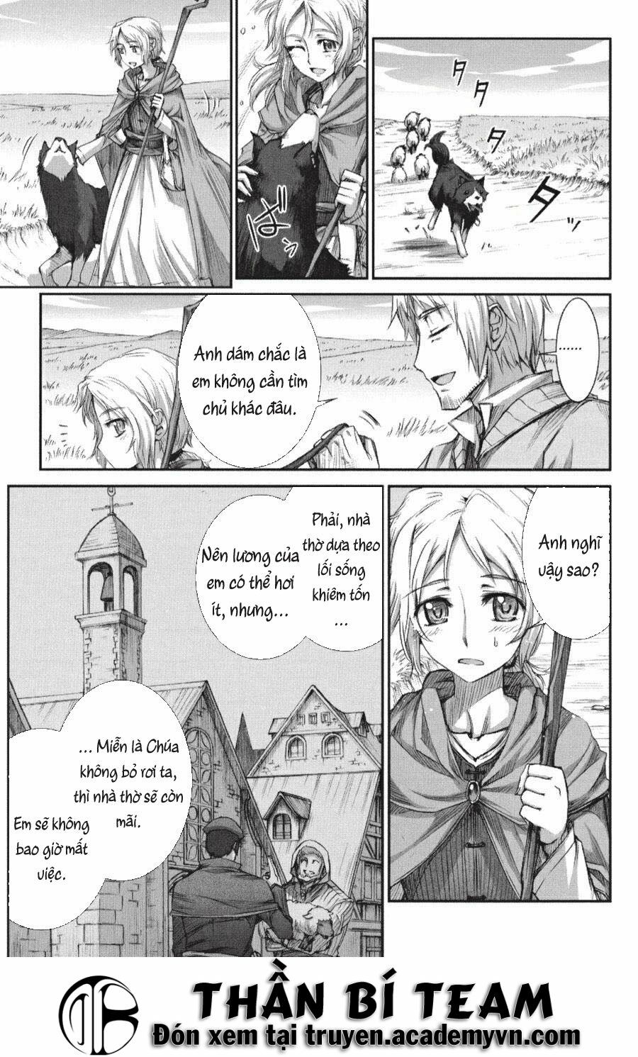 Ookami to Koushinryou: Chapter 22