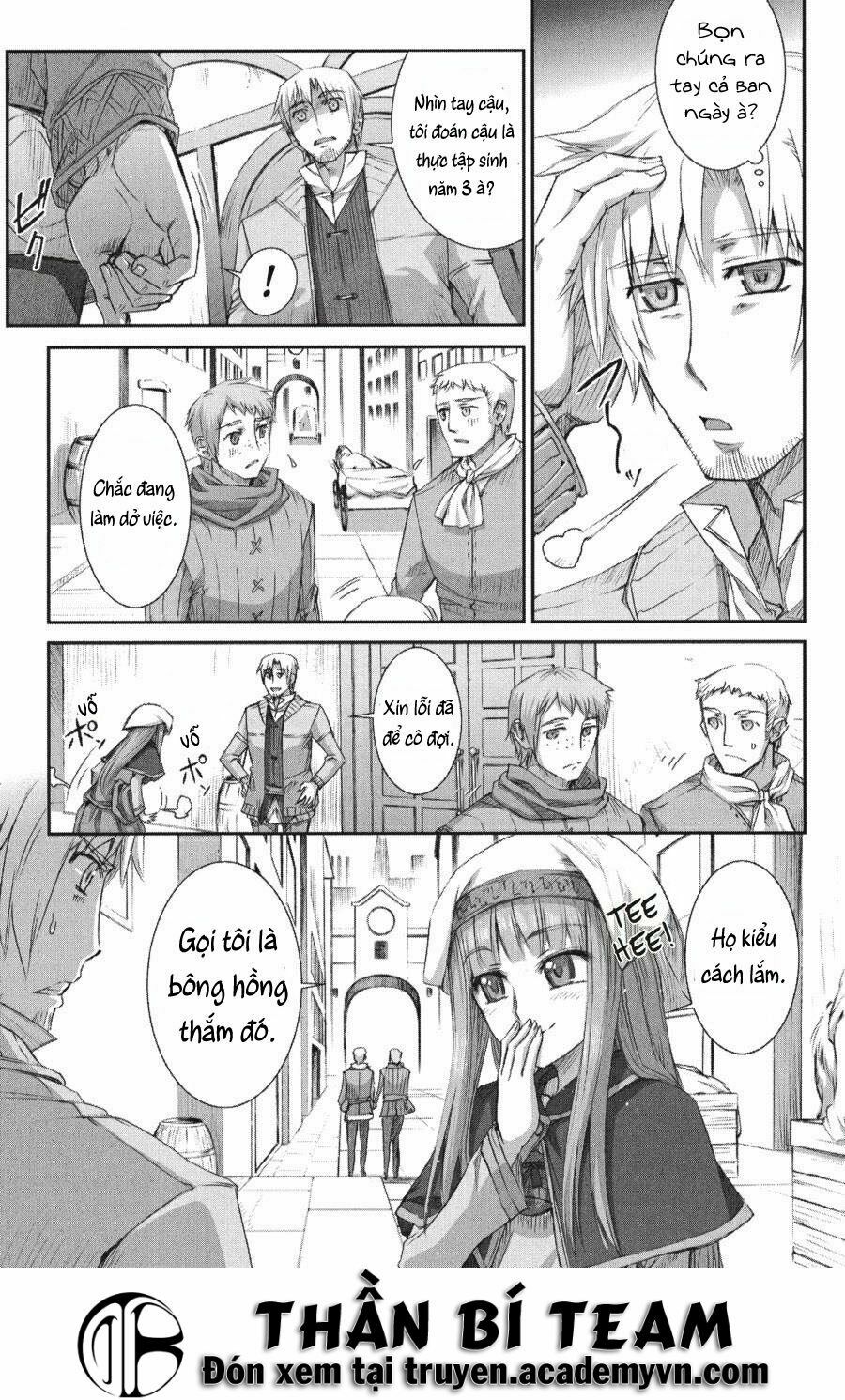 Ookami to Koushinryou: Chapter 24