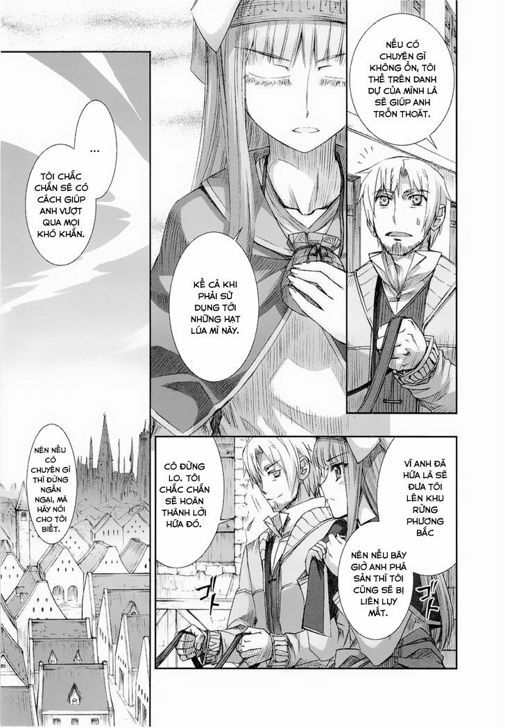 Ookami to Koushinryou: Chapter 25