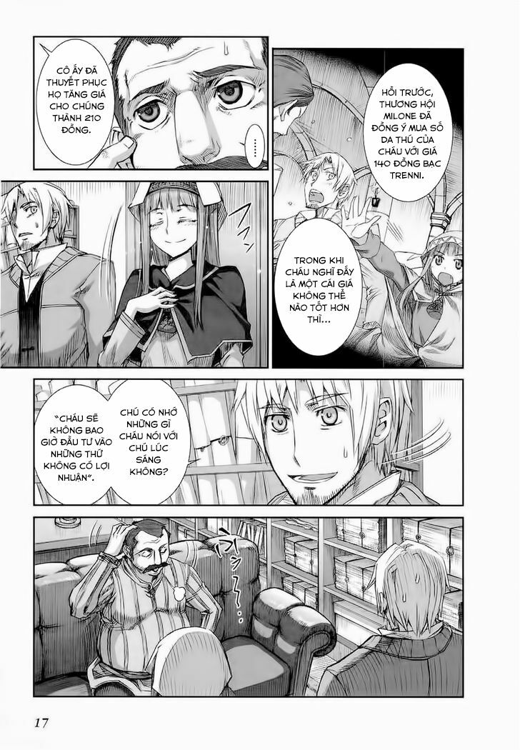 Ookami to Koushinryou: Chapter 25