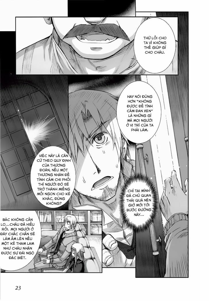 Ookami to Koushinryou: Chapter 25
