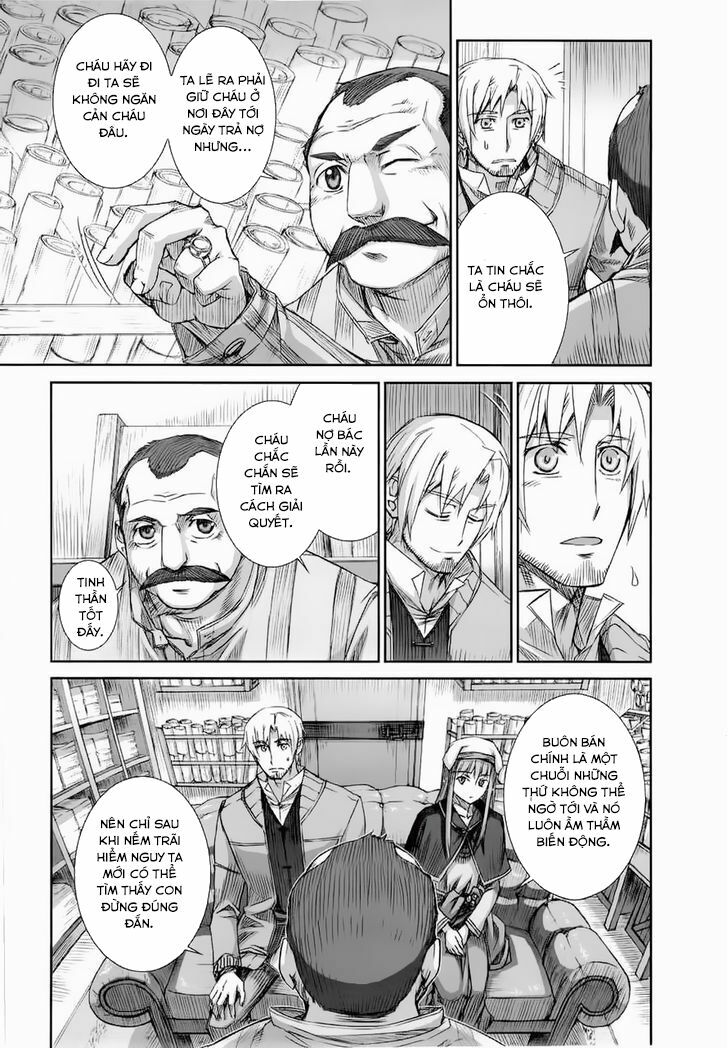 Ookami to Koushinryou: Chapter 25