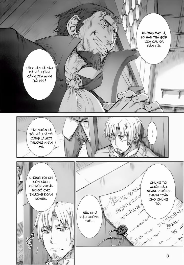 Ookami to Koushinryou: Chapter 25