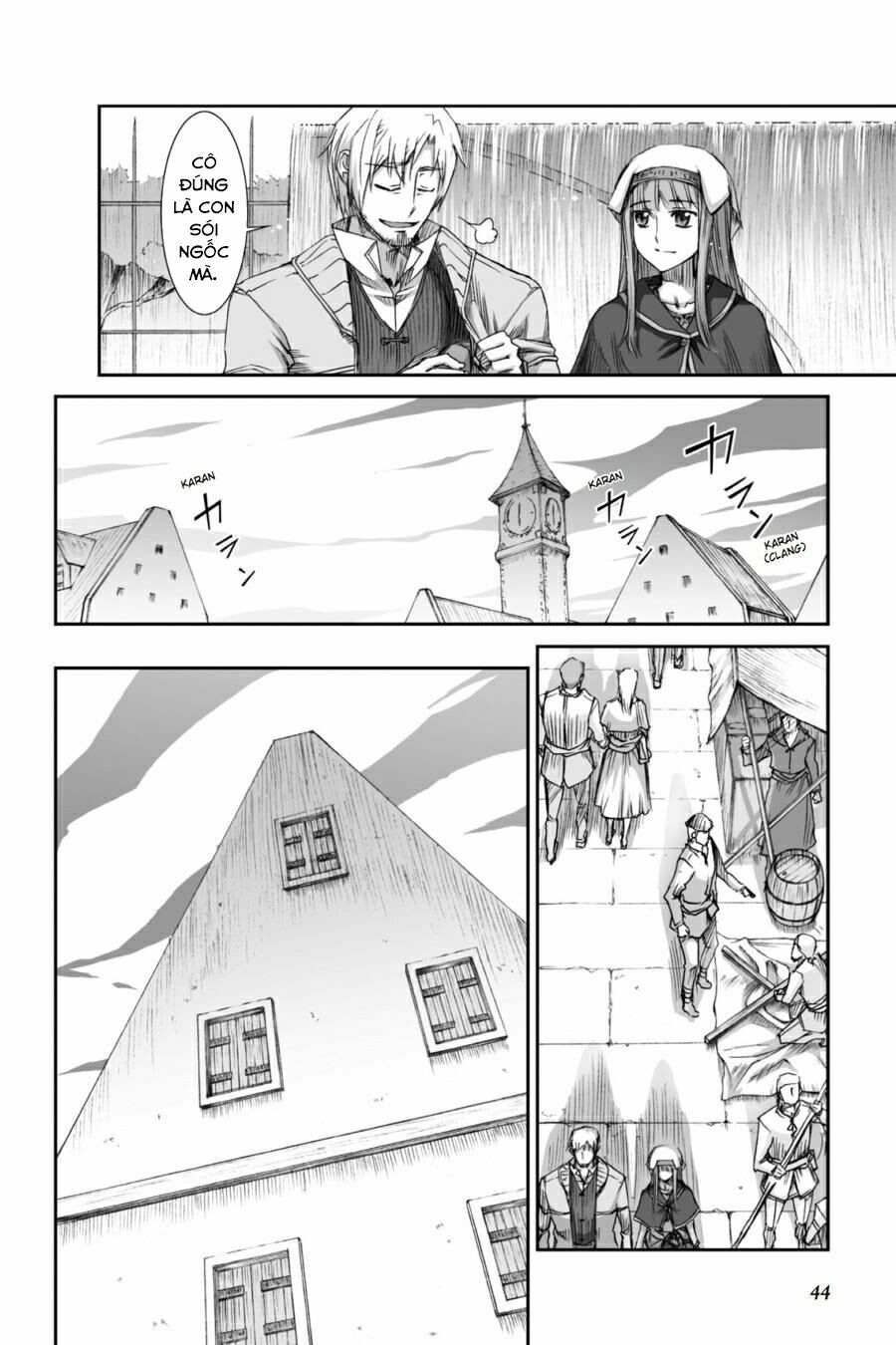 Ookami to Koushinryou: Chapter 26