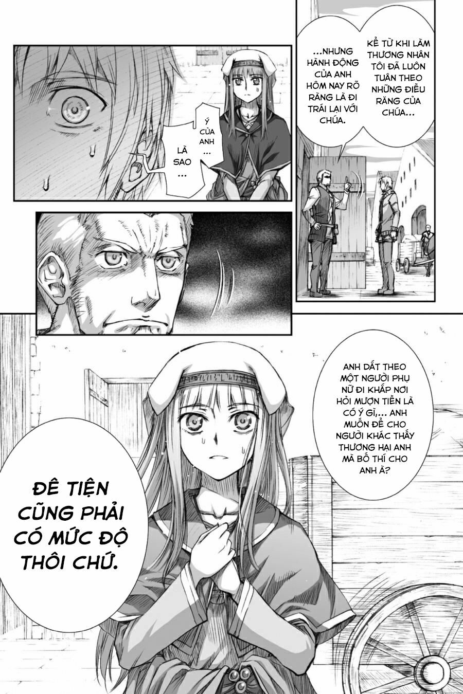 Ookami to Koushinryou: Chapter 26
