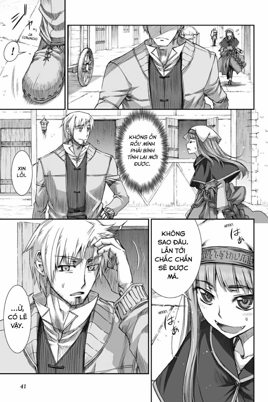 Ookami to Koushinryou: Chapter 26