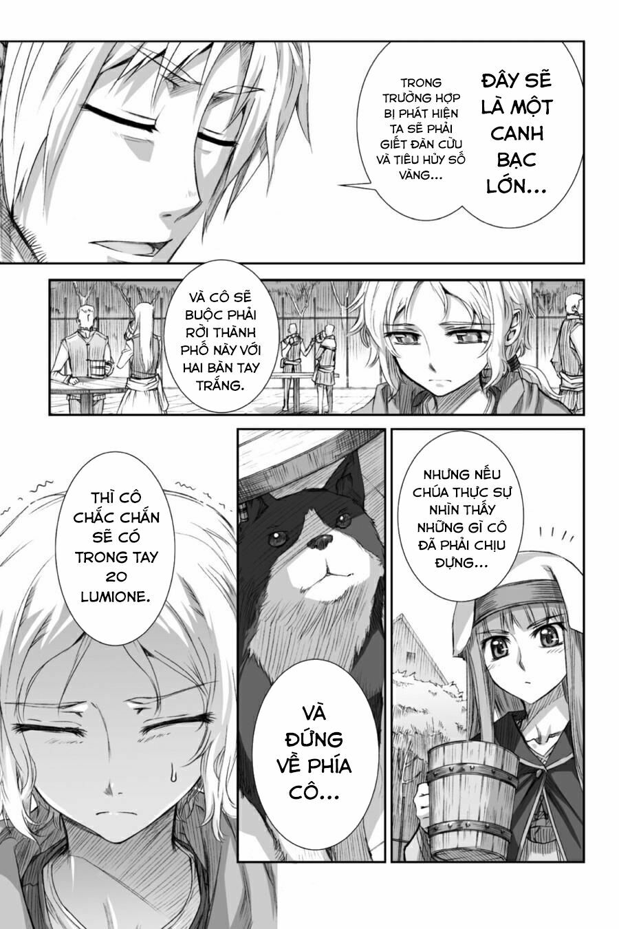 Ookami to Koushinryou: Chapter 28