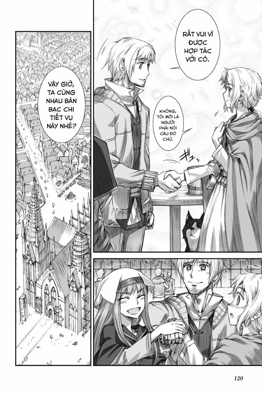Ookami to Koushinryou: Chapter 28