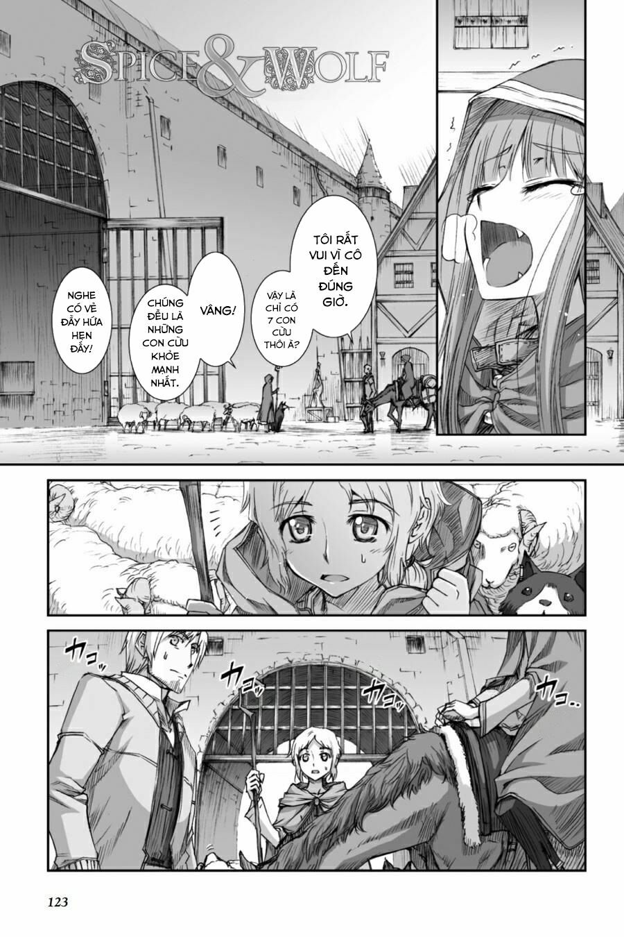Ookami to Koushinryou: Chapter 29