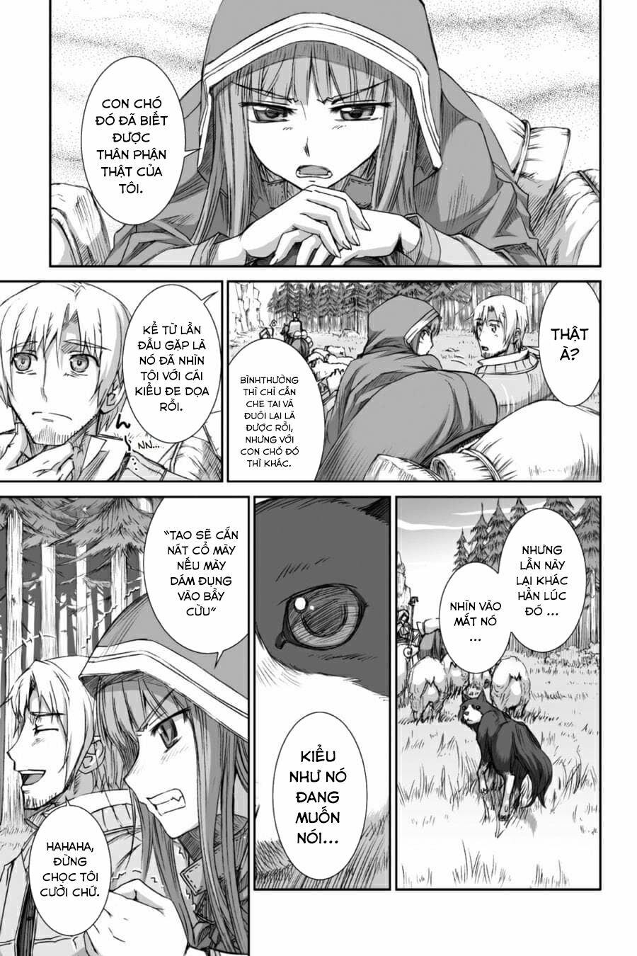 Ookami to Koushinryou: Chapter 29