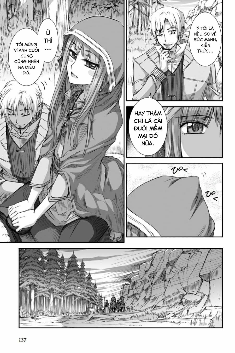 Ookami to Koushinryou: Chapter 29