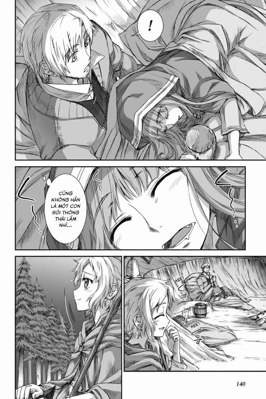 Ookami to Koushinryou: Chapter 29