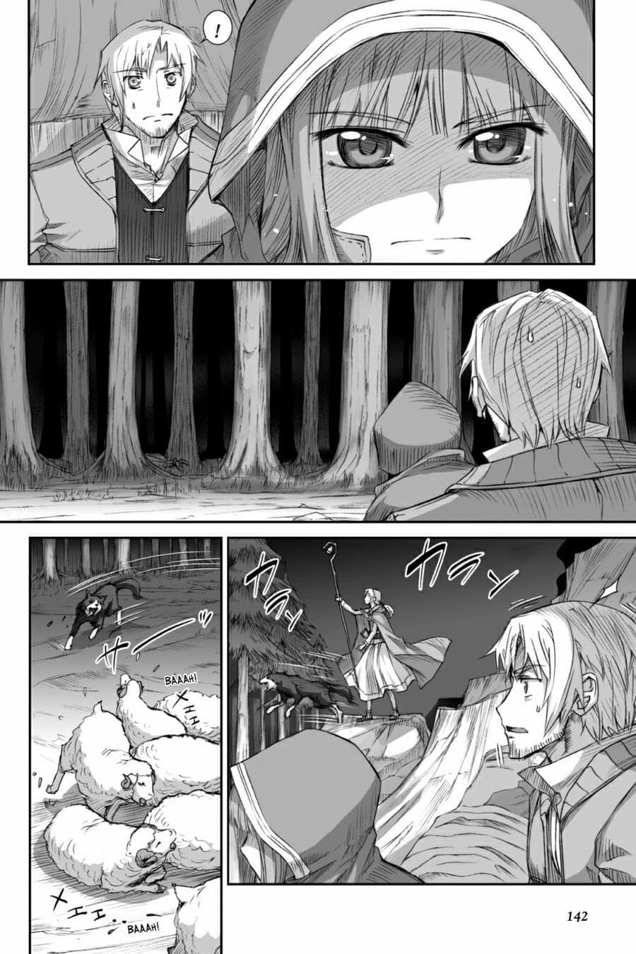 Ookami to Koushinryou: Chapter 29