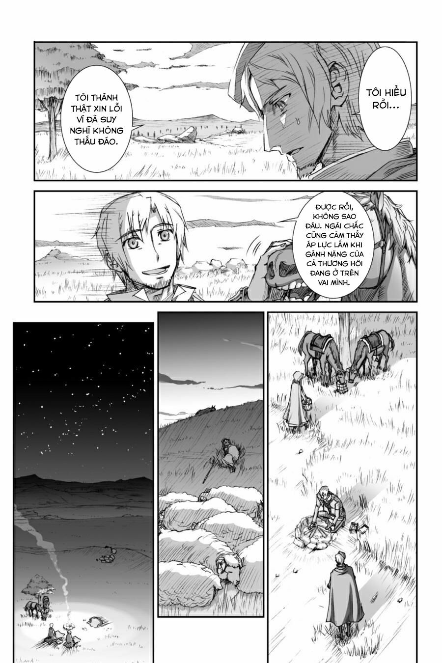 Ookami to Koushinryou: Chapter 29