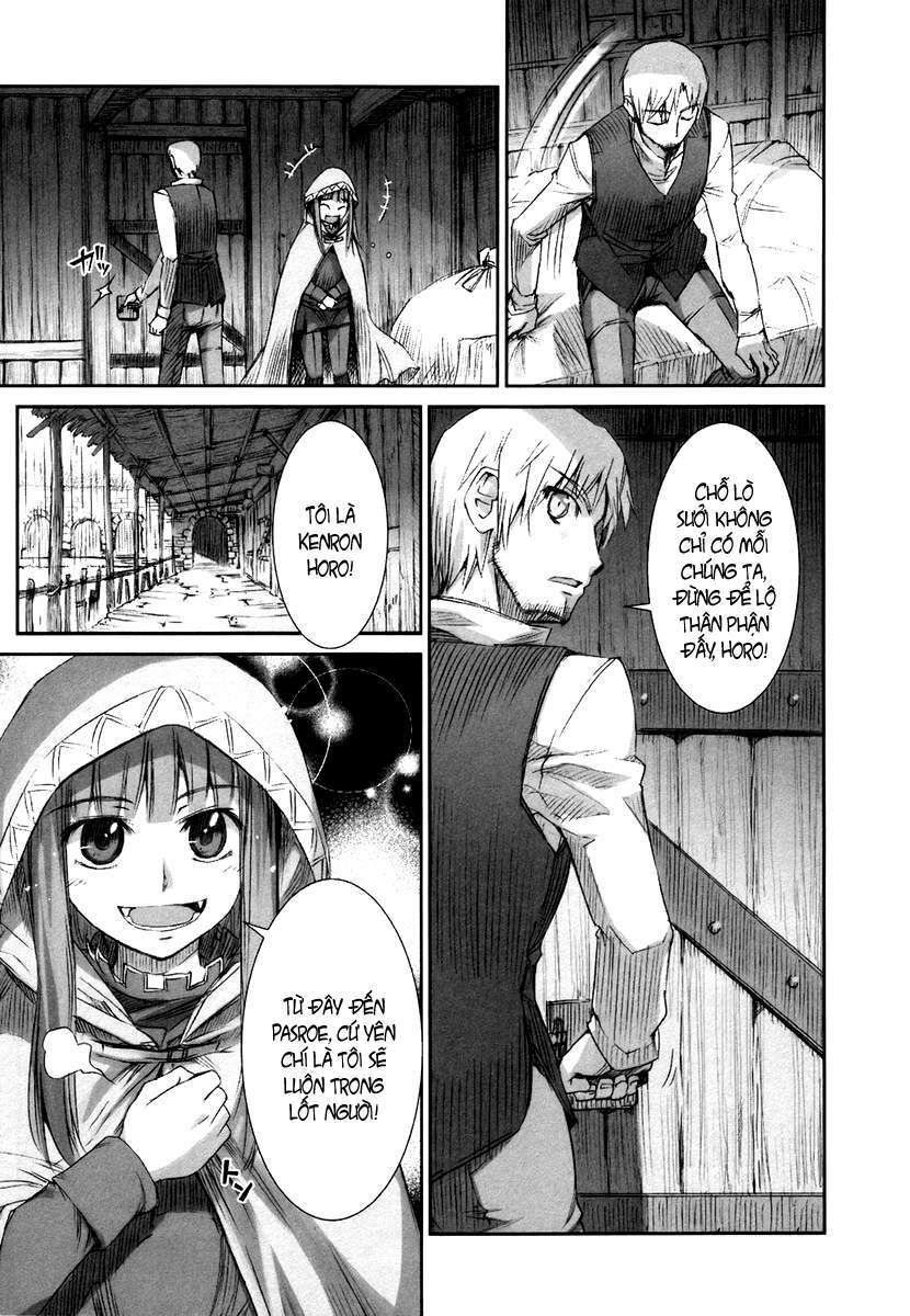 Ookami to Koushinryou: Chapter 3