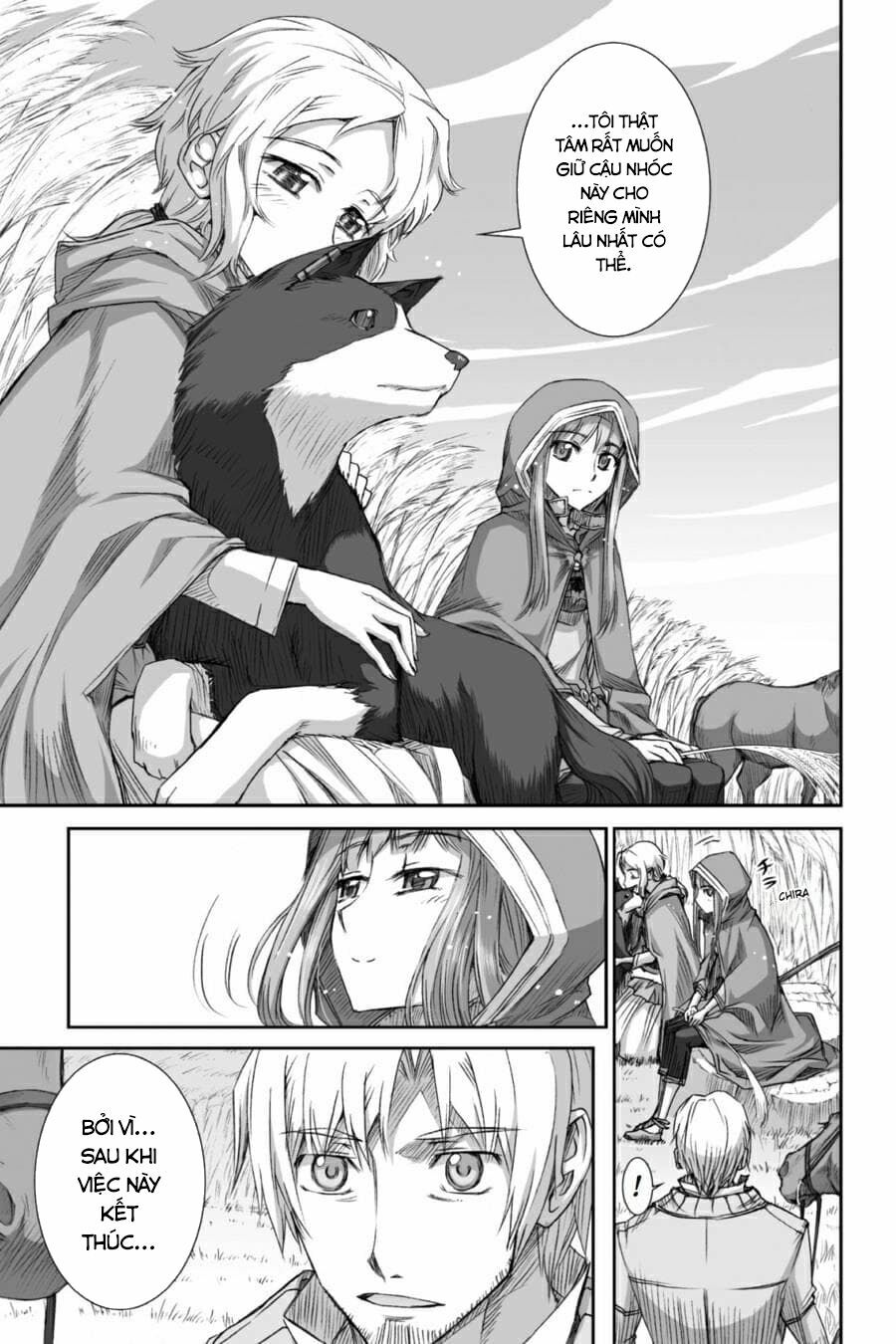Ookami to Koushinryou: Chapter 30