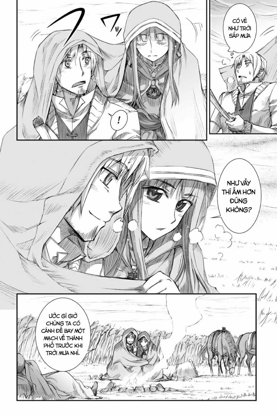 Ookami to Koushinryou: Chapter 30
