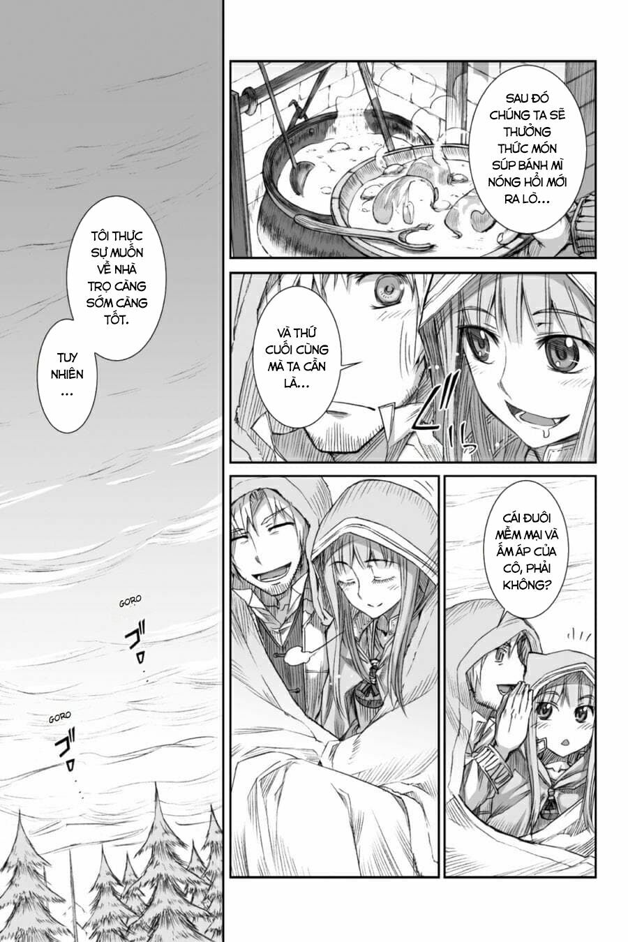 Ookami to Koushinryou: Chapter 30