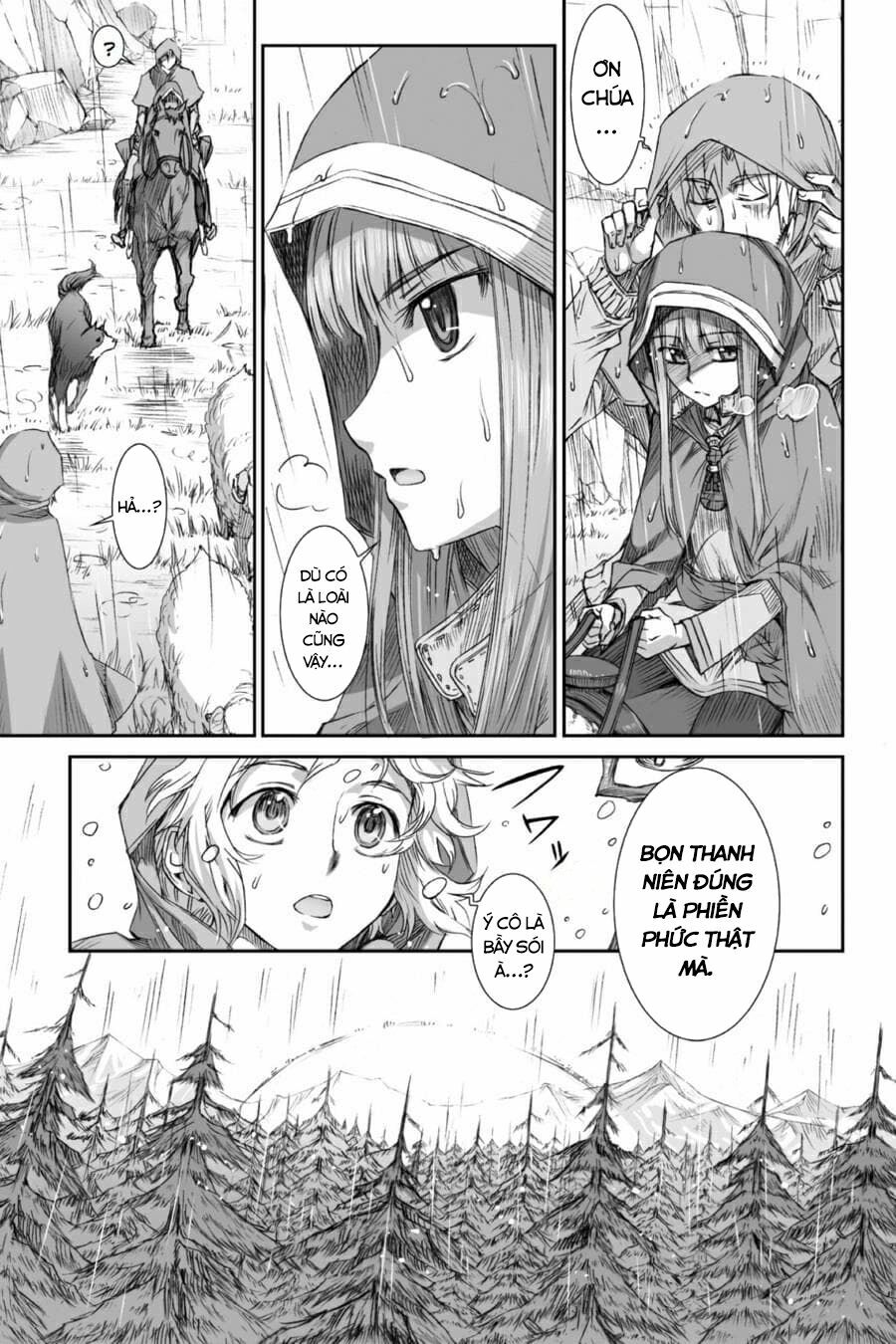 Ookami to Koushinryou: Chapter 30