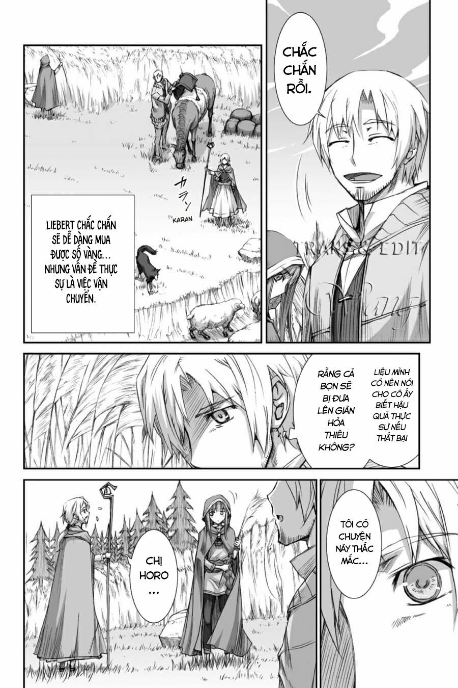 Ookami to Koushinryou: Chapter 30