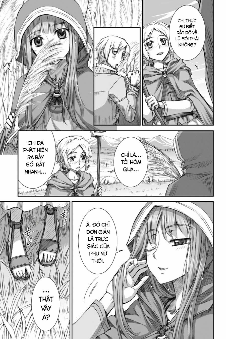 Ookami to Koushinryou: Chapter 30