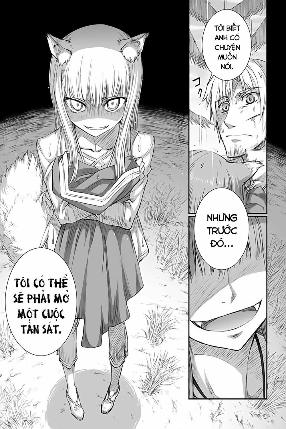 Ookami to Koushinryou: Chapter 32