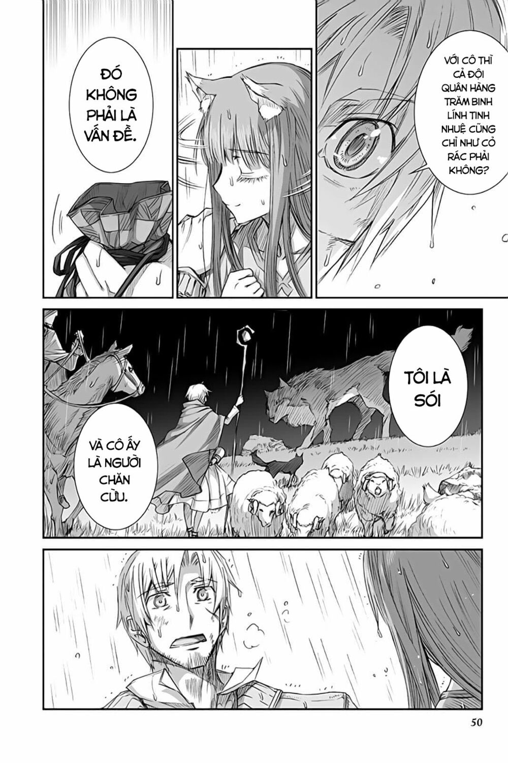 Ookami to Koushinryou: Chapter 32