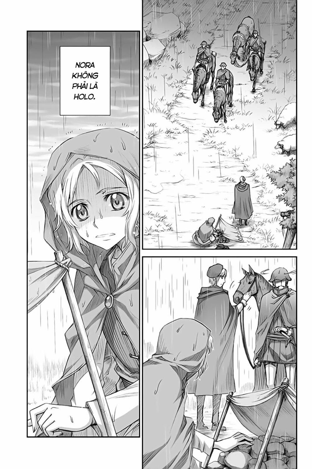 Ookami to Koushinryou: Chapter 32