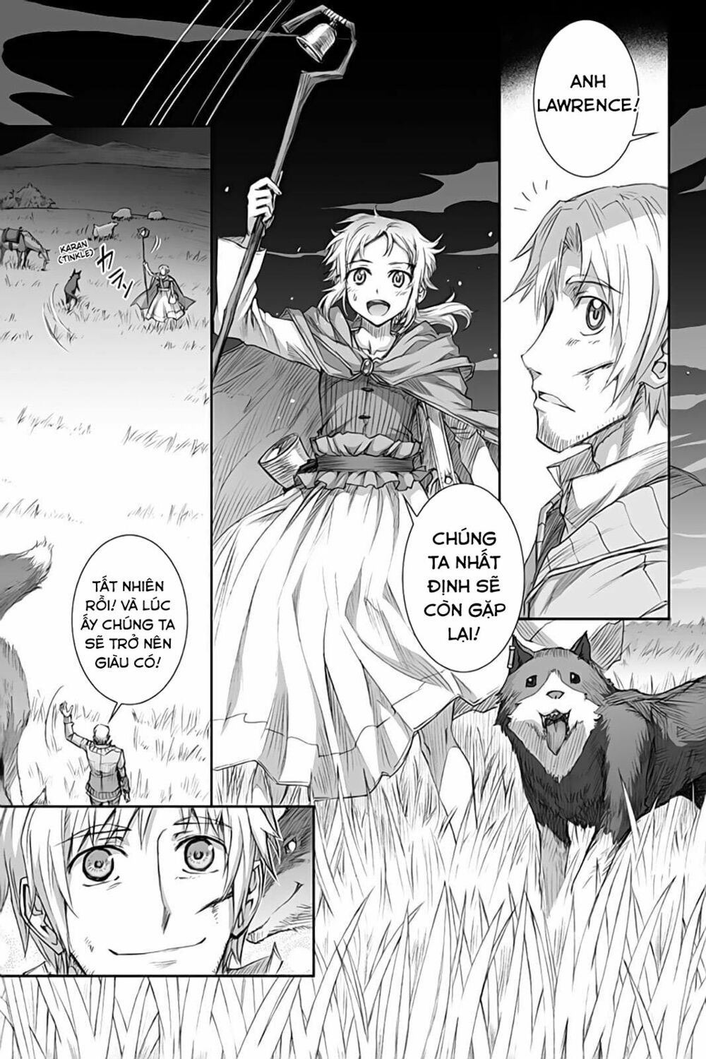 Ookami to Koushinryou: Chapter 34