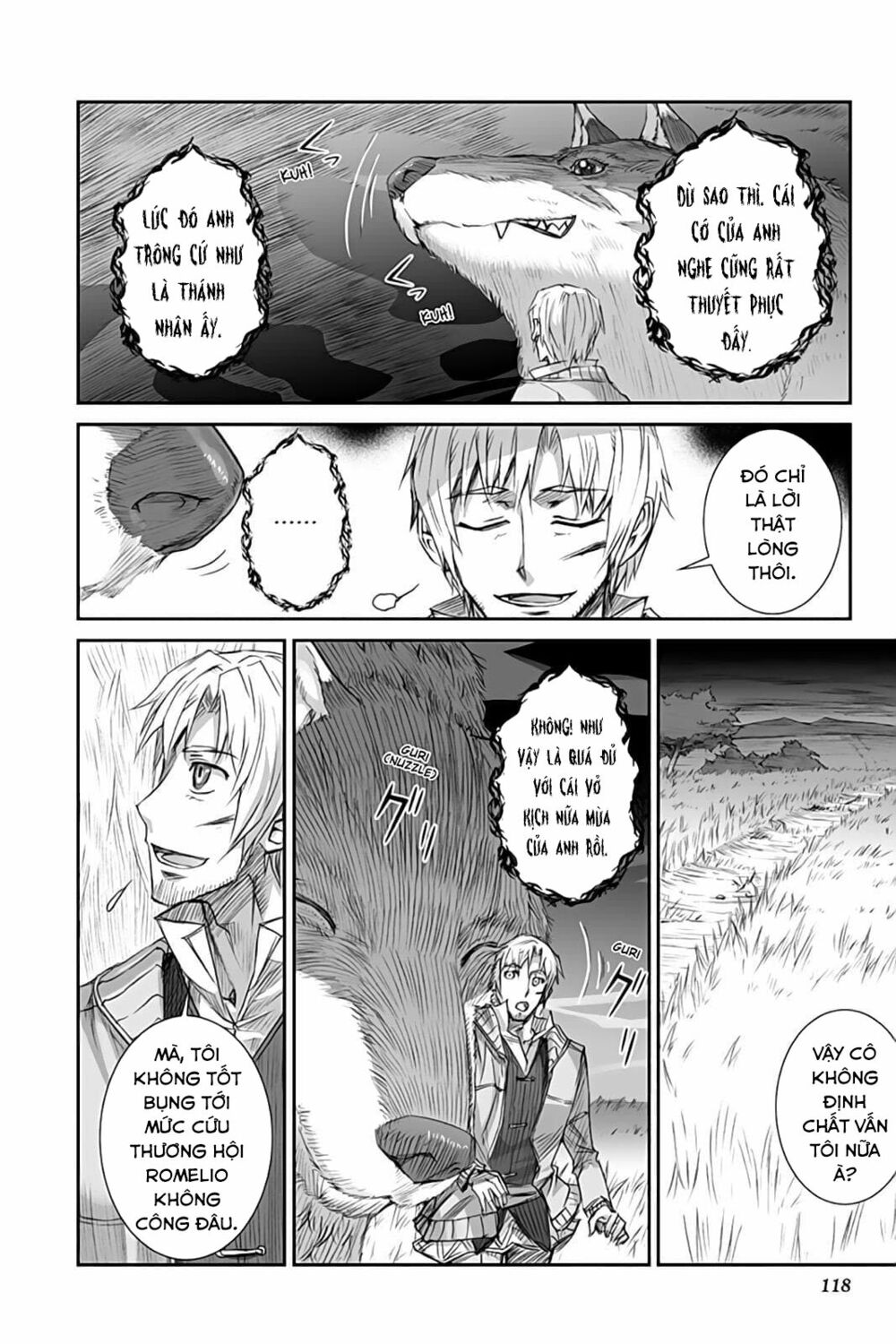 Ookami to Koushinryou: Chapter 34