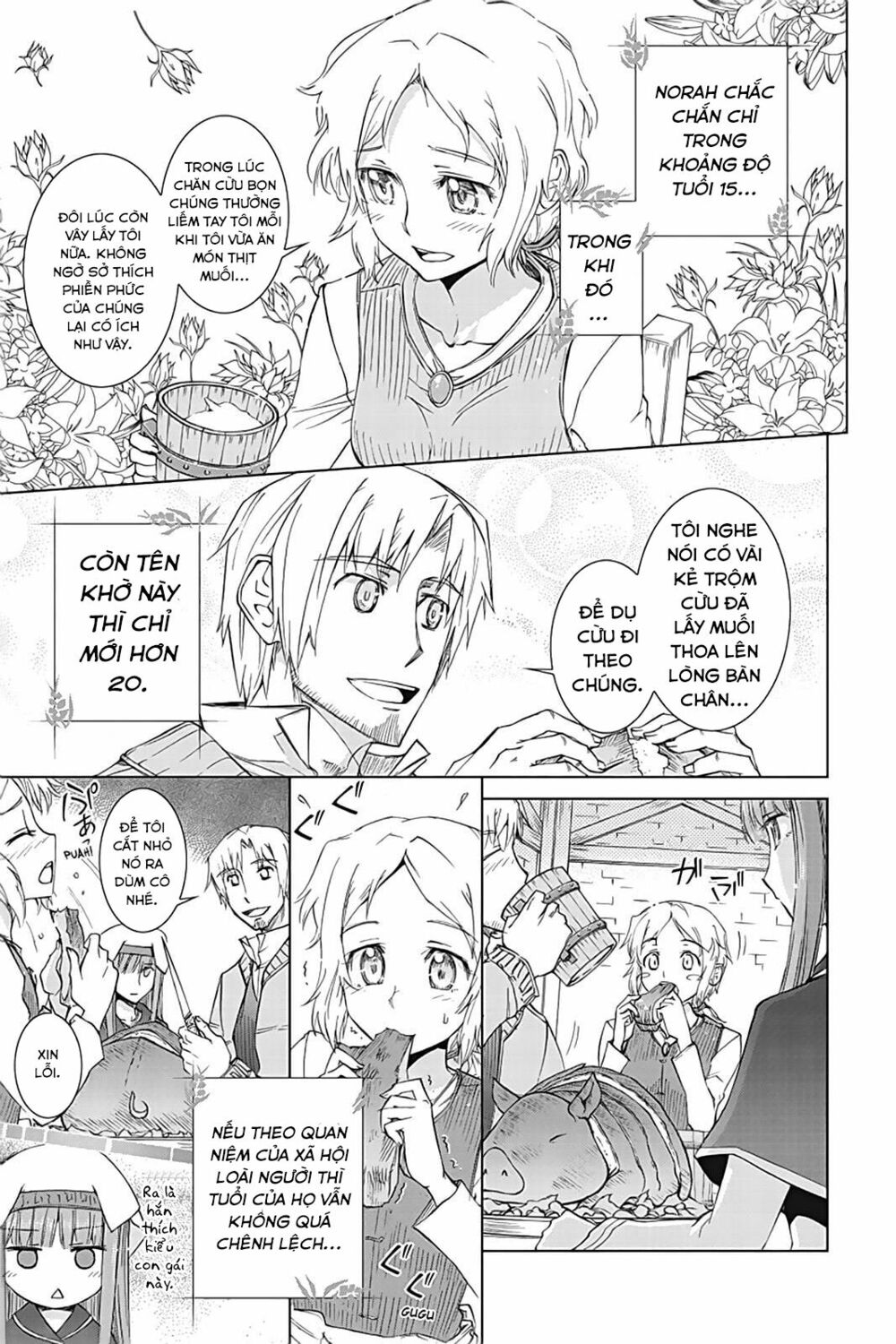 Ookami to Koushinryou: Chapter 35.5