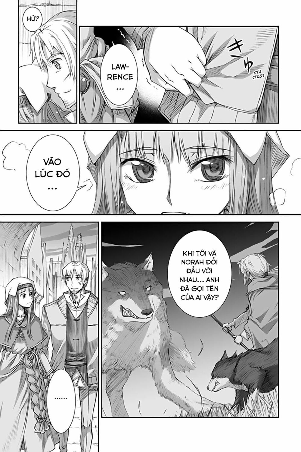 Ookami to Koushinryou: Chapter 35