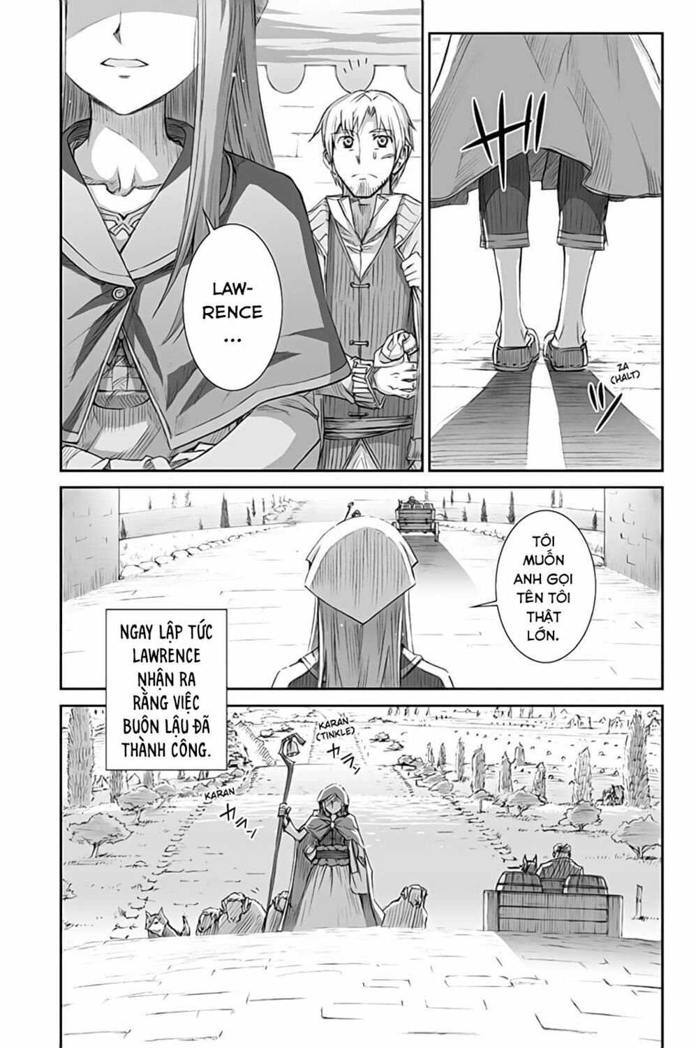 Ookami to Koushinryou: Chapter 35