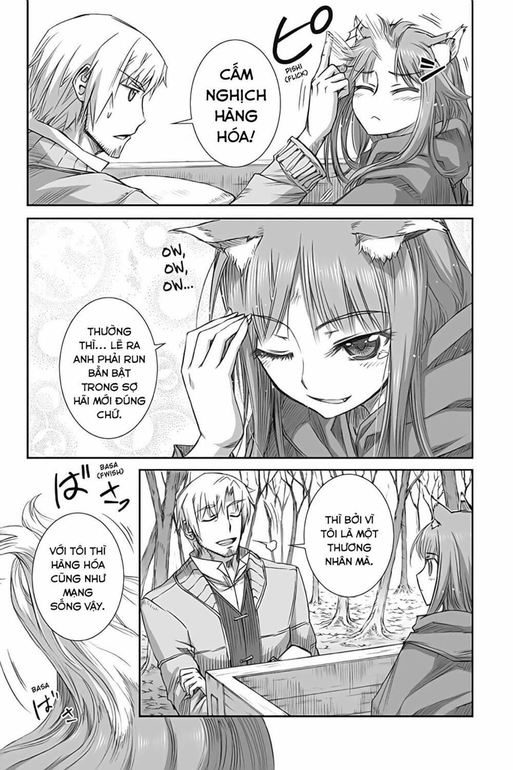 Ookami to Koushinryou: Chapter 36