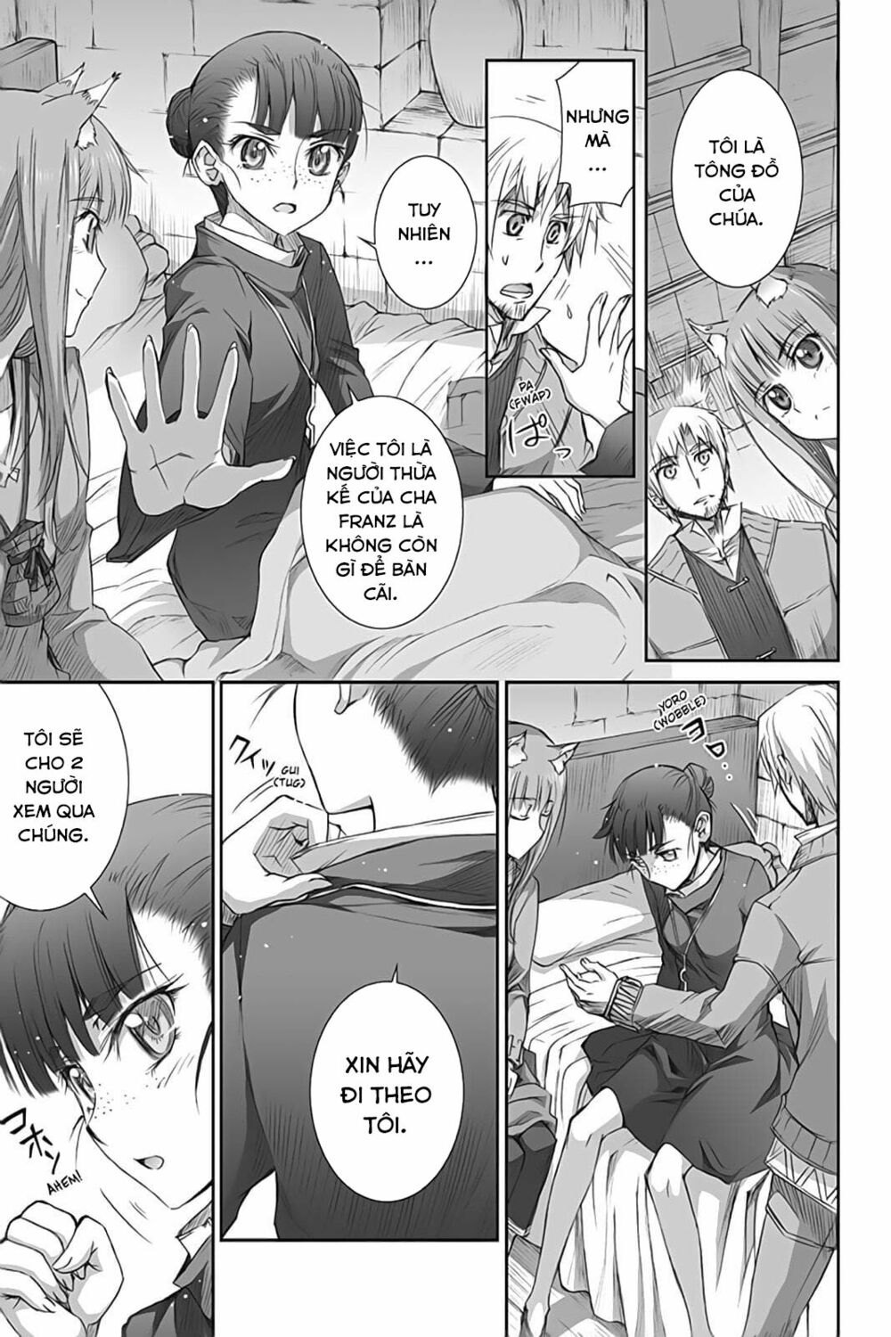 Ookami to Koushinryou: Chapter 37