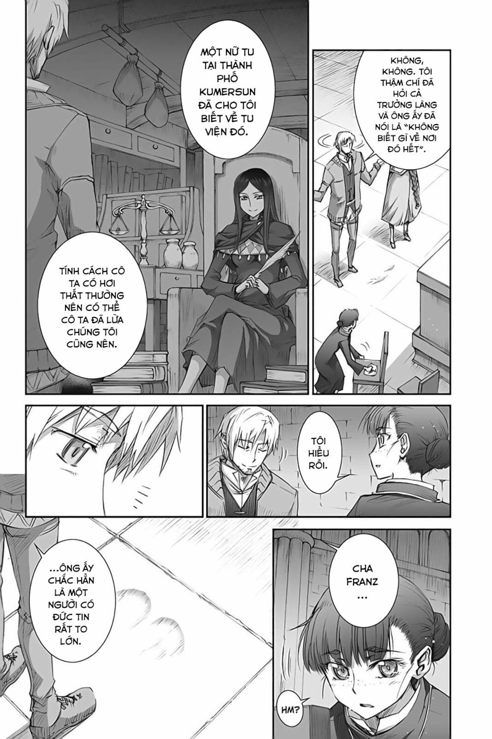 Ookami to Koushinryou: Chapter 37