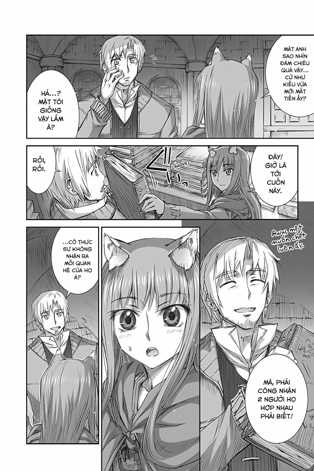 Ookami to Koushinryou: Chapter 38