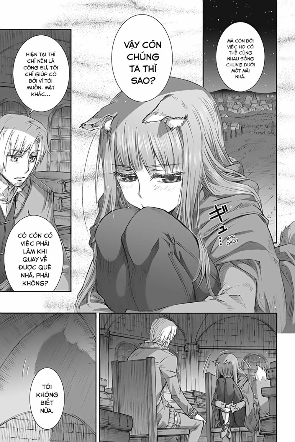 Ookami to Koushinryou: Chapter 38