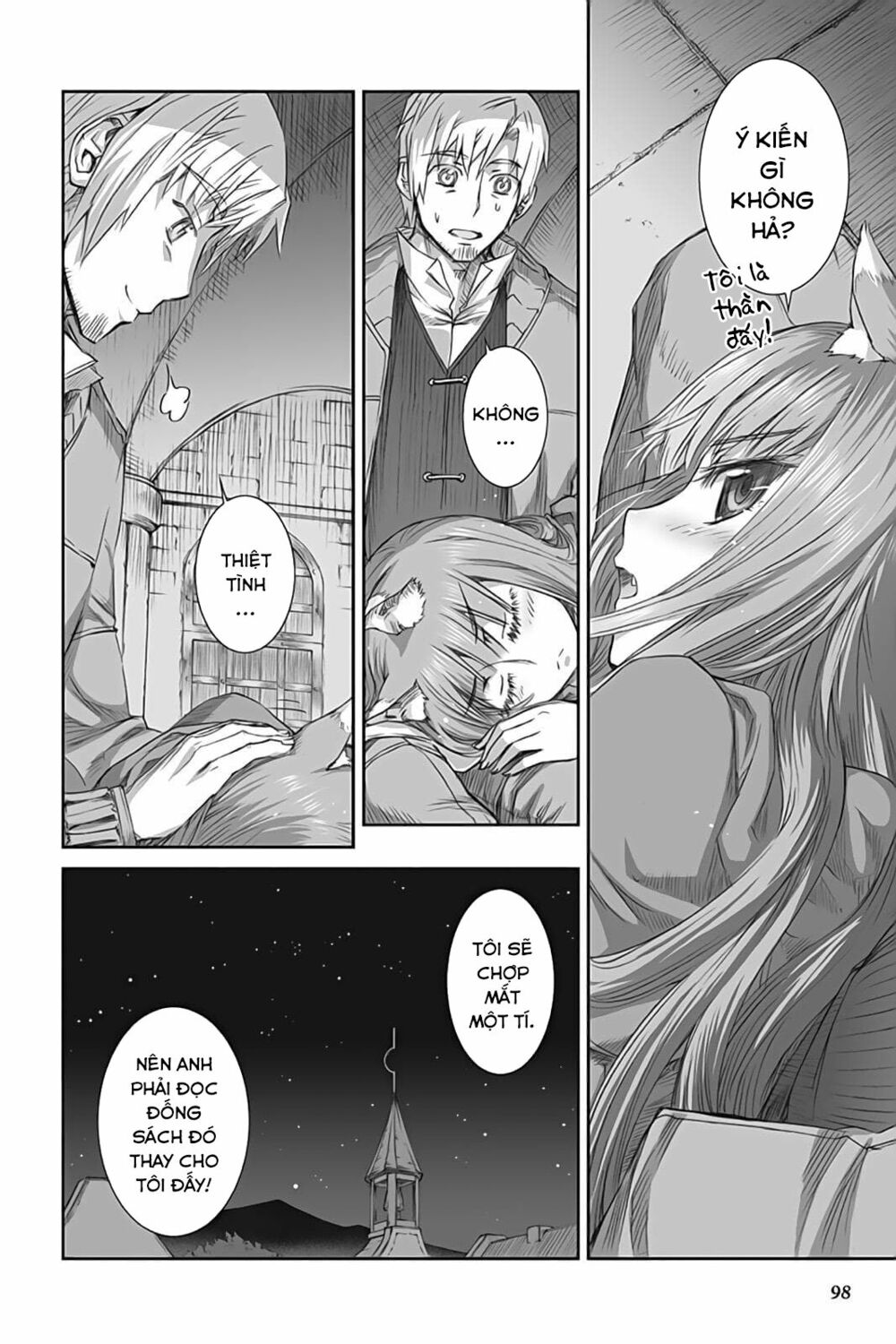Ookami to Koushinryou: Chapter 38