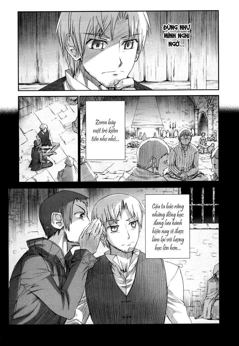 Ookami to Koushinryou: Chapter 4
