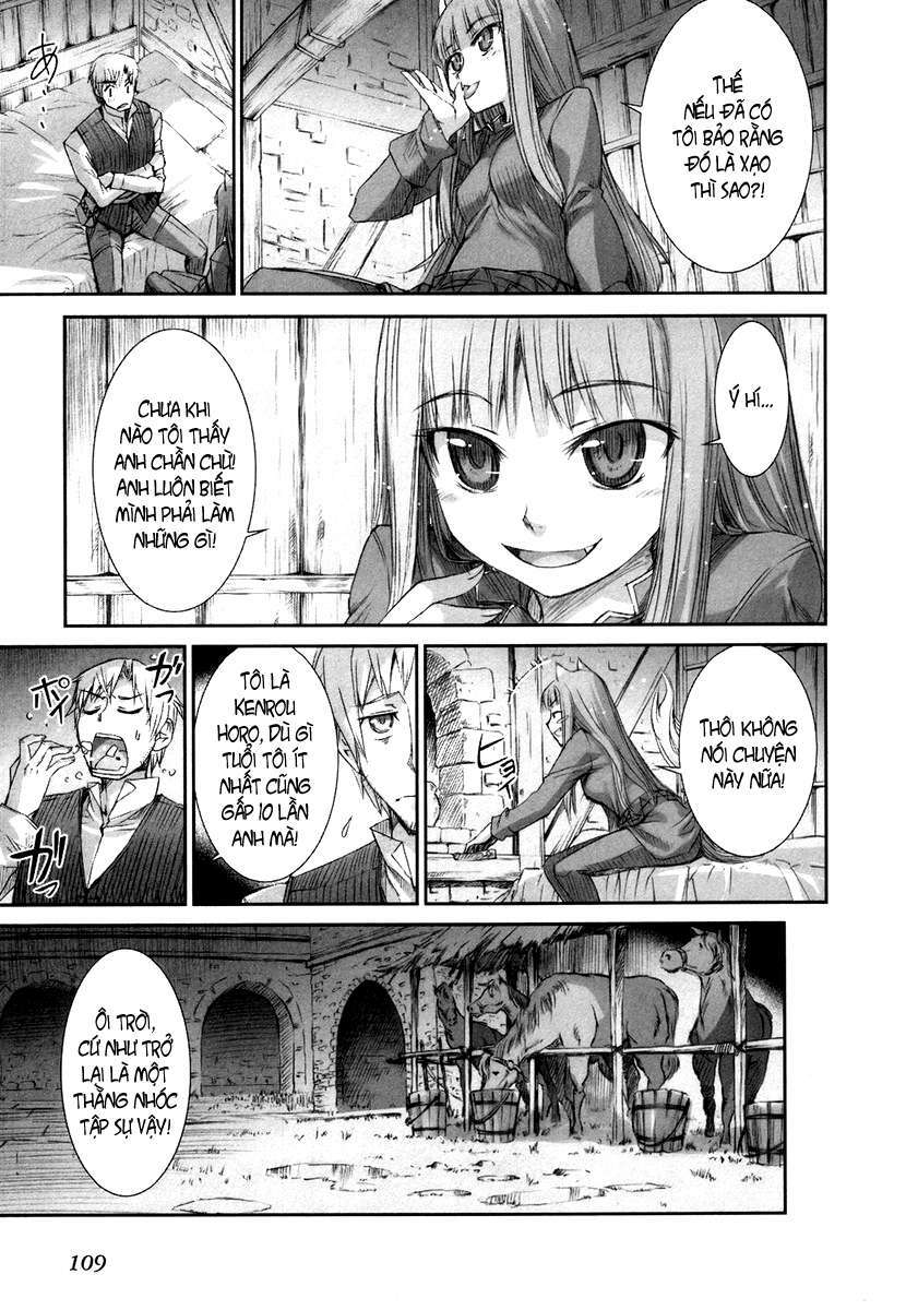 Ookami to Koushinryou: Chapter 4