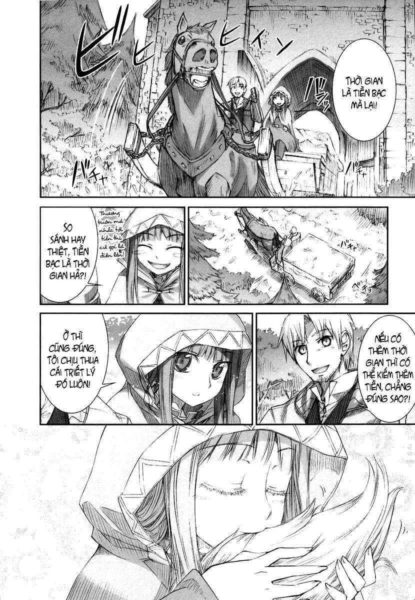 Ookami to Koushinryou: Chapter 4