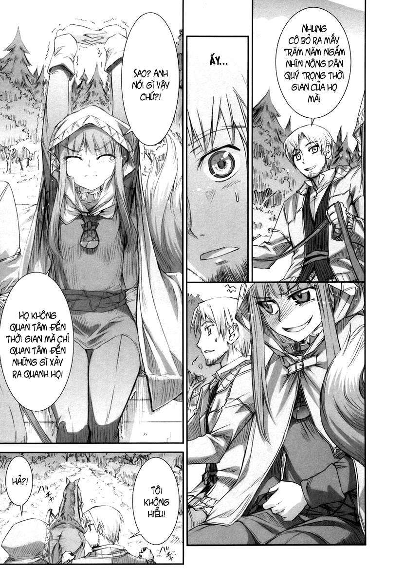 Ookami to Koushinryou: Chapter 4