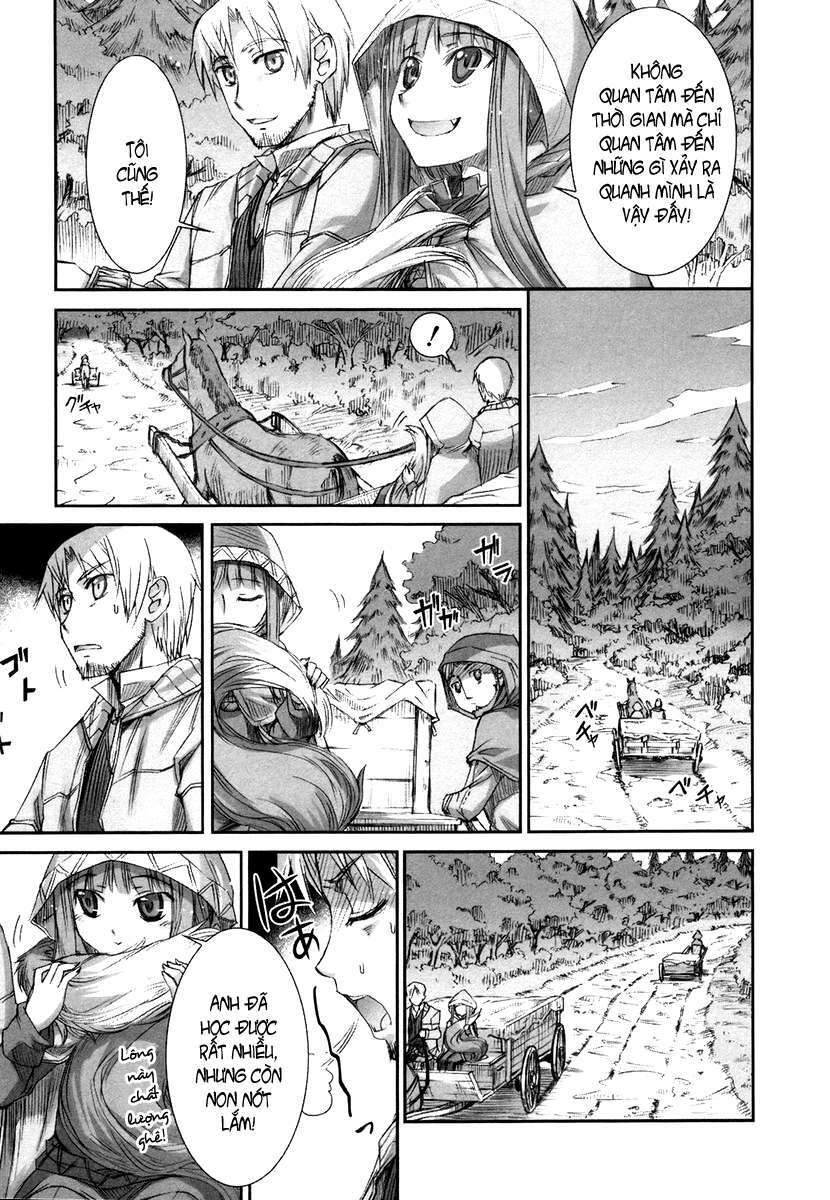Ookami to Koushinryou: Chapter 4