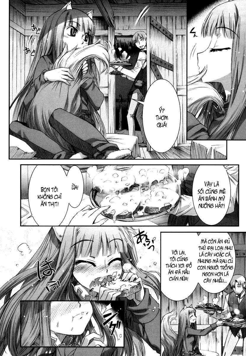 Ookami to Koushinryou: Chapter 4