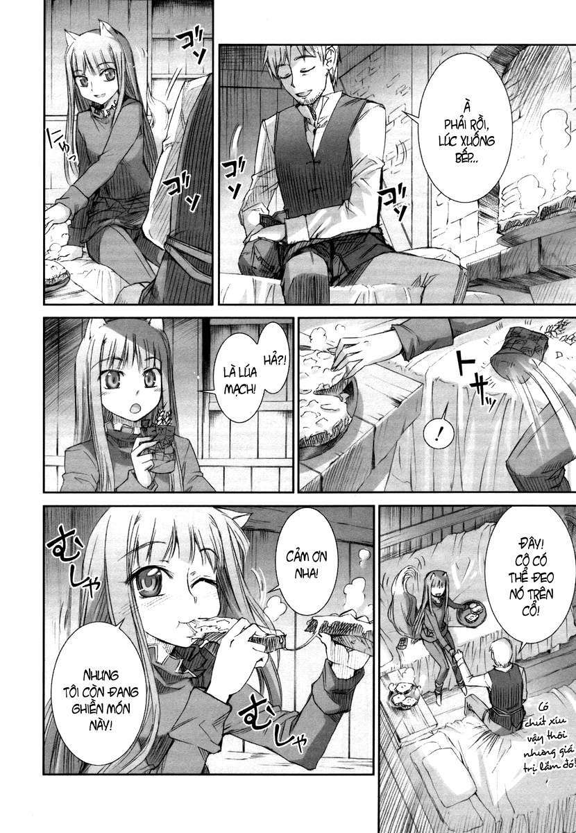 Ookami to Koushinryou: Chapter 4