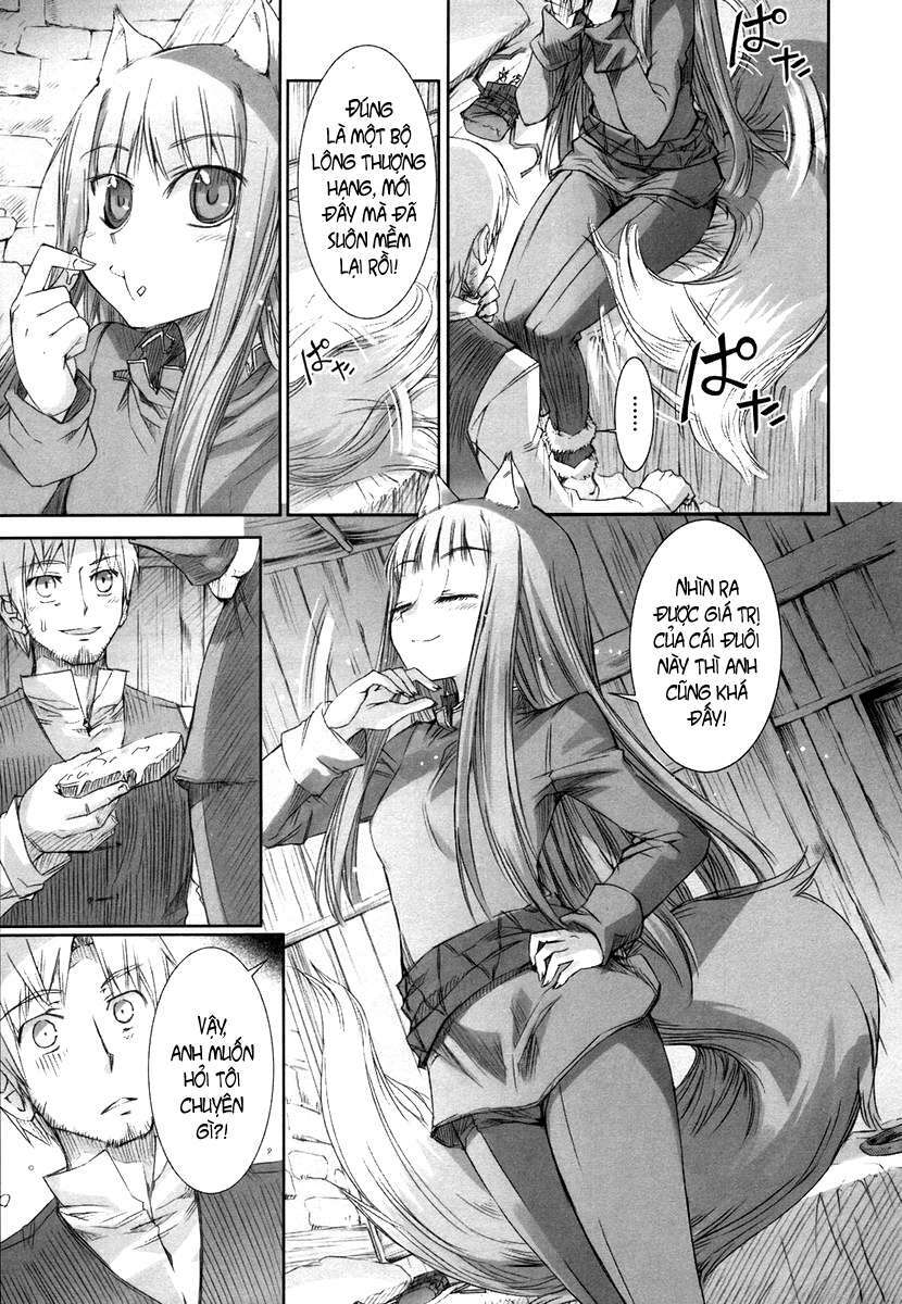 Ookami to Koushinryou: Chapter 4
