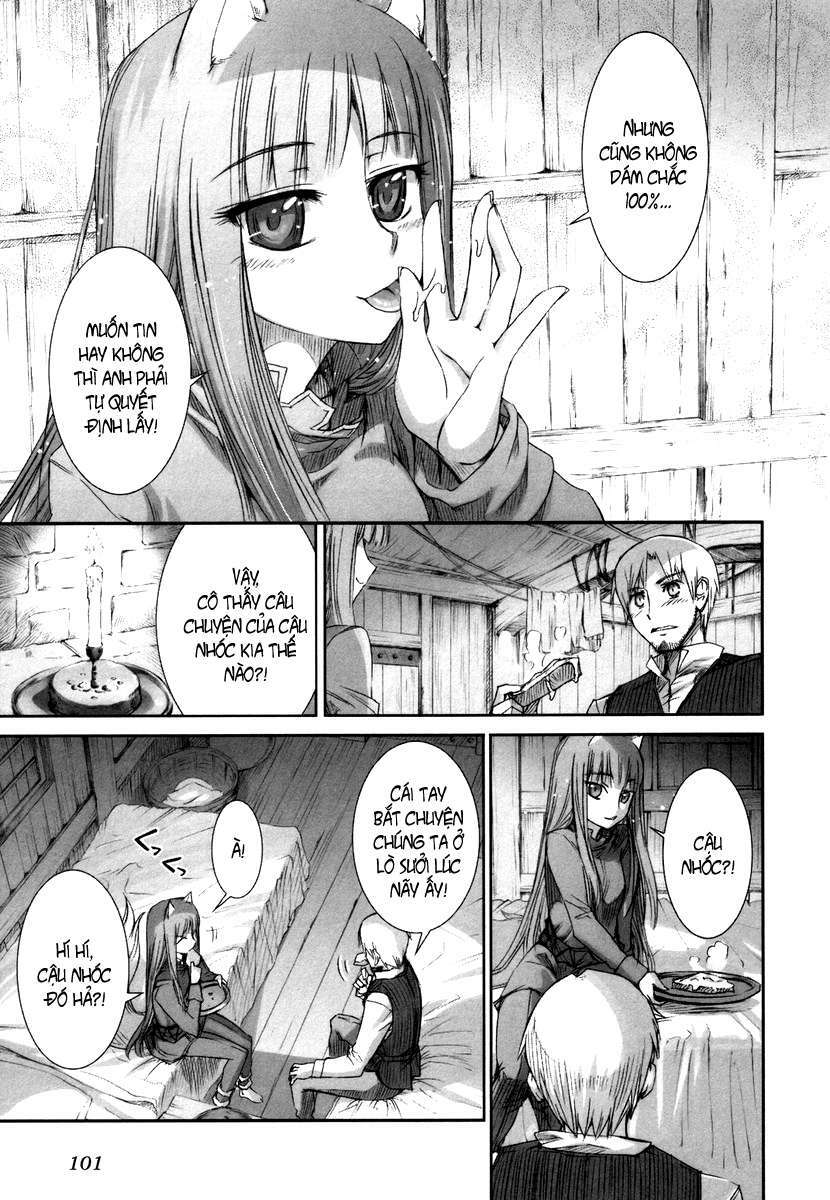 Ookami to Koushinryou: Chapter 4